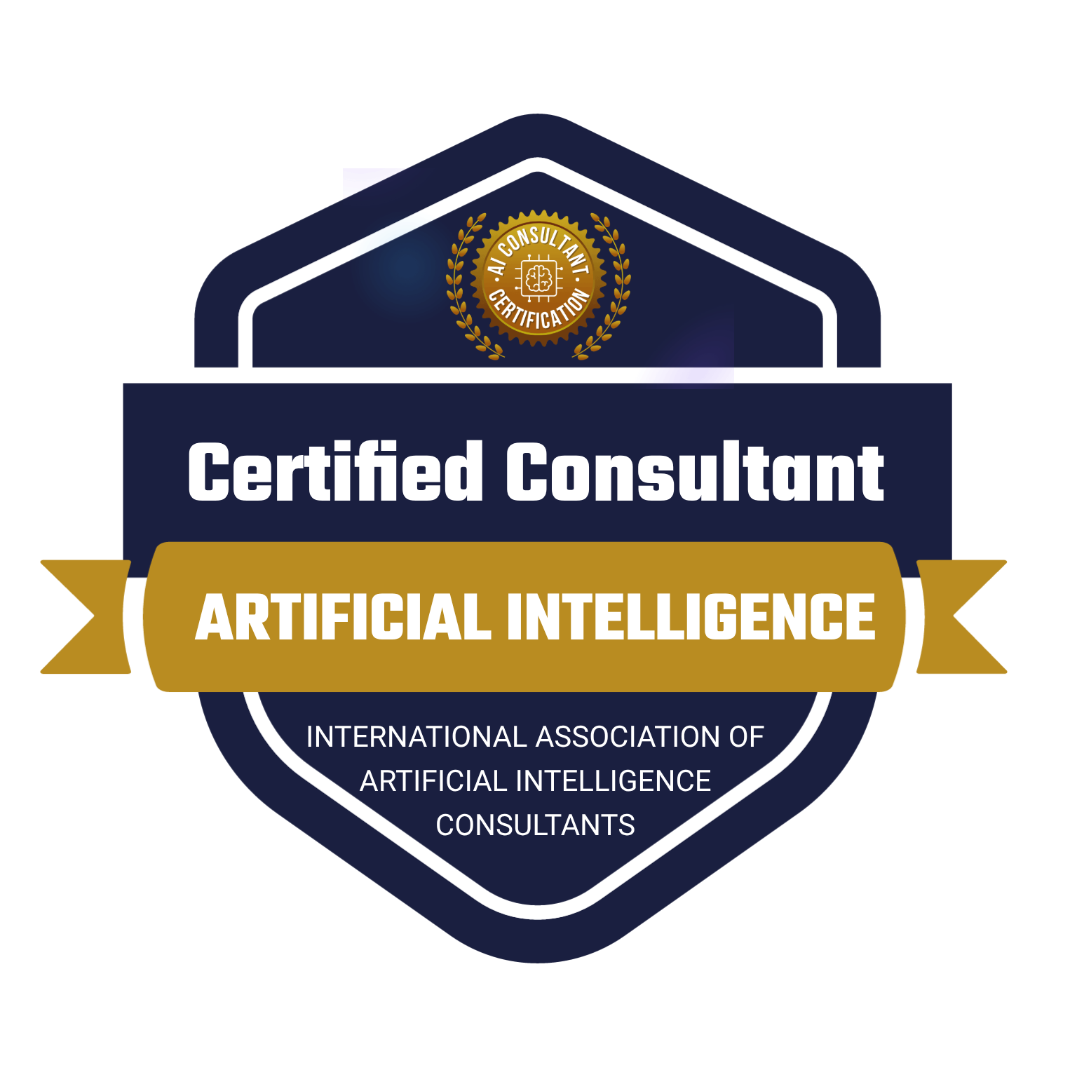 Certified AI Consultant credential emblem for Kathy Gendelman